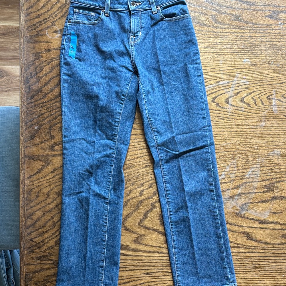 L.L. Bean Women's True Shape Jeans, High-Rise Straight-Leg